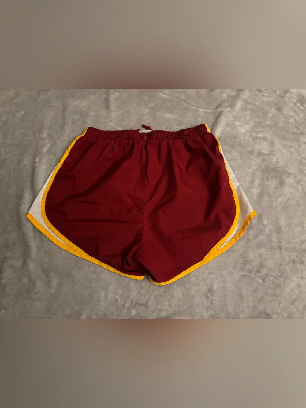 Nike Dri-FIT USC Trojans Red/Gold/White Athletic Shorts Size S